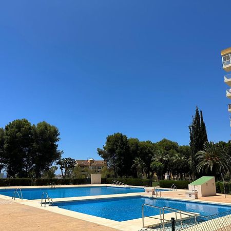 Acogedor Estudio Con Piscina Y Vistas Al Mar Benalmádena Buitenkant foto